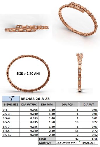 Bracelets jewellery CAD design 10 — CAD Verse