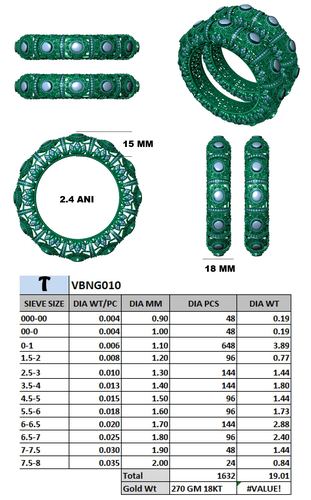 Bracelets jewellery CAD design 34 — CAD Verse