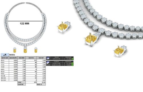 Necklaces jewellery CAD design 3 — CAD Verse