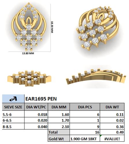 Pendants jewellery CAD design 1 — CAD Verse