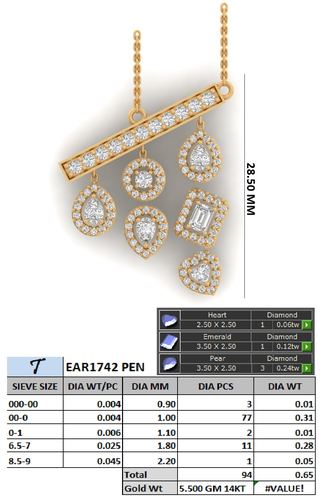 Pendants jewellery CAD design 2 — CAD Verse