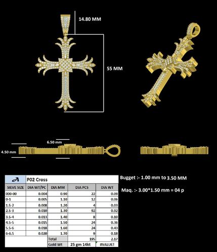 Pendants jewellery CAD design 6 — CAD Verse