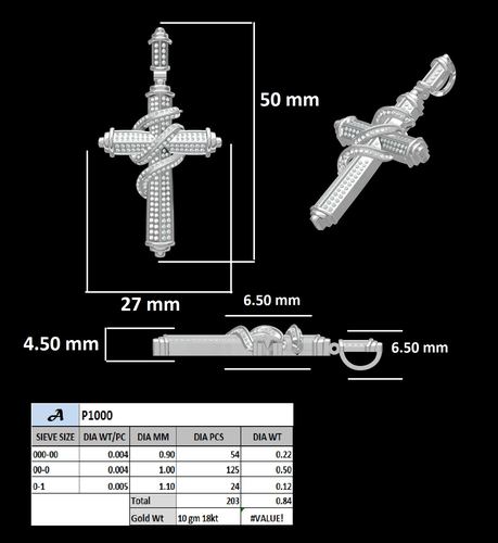 Pendants jewellery CAD design 10 — CAD Verse