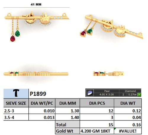 Pendants jewellery CAD design 41 — CAD Verse