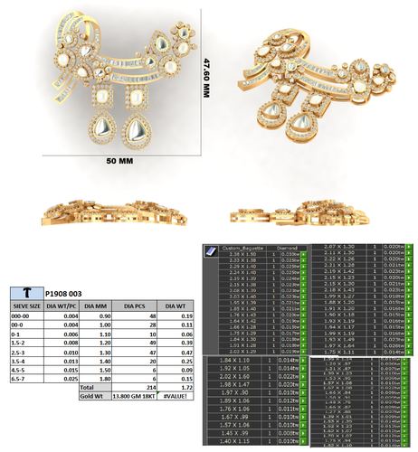 Pendants jewellery CAD design 45 — CAD Verse