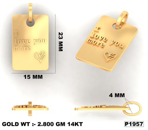 Pendants jewellery CAD design 52 — CAD Verse
