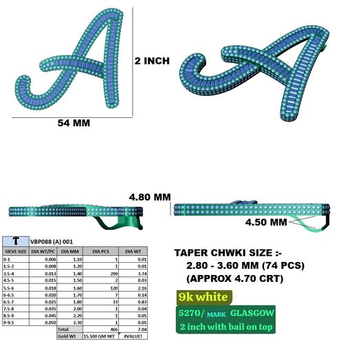 Pendants jewellery CAD design 59 — CAD Verse
