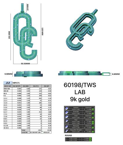 Pendants jewellery CAD design 72 — CAD Verse
