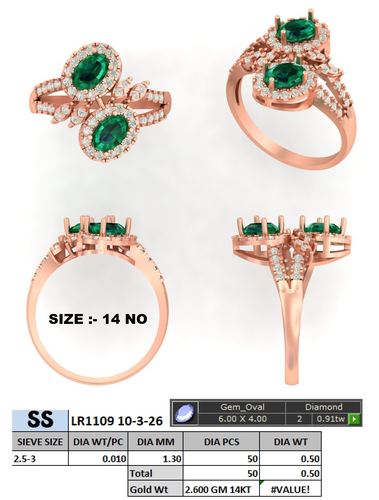 Rings jewellery CAD design 1 — CAD Verse