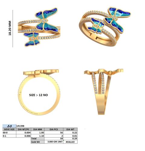 Rings jewellery CAD design 17 — CAD Verse