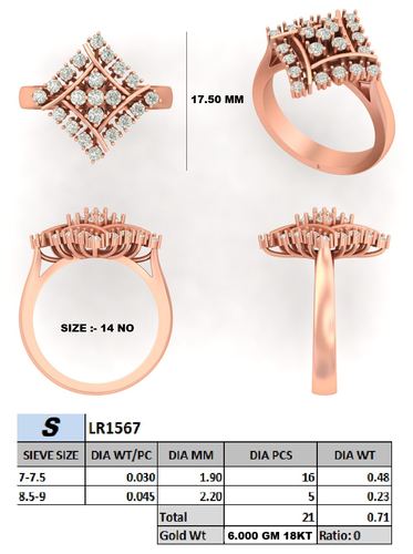 Rings jewellery CAD design 24 — CAD Verse