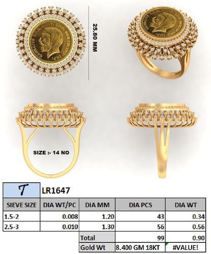 Rings jewellery CAD design 39 — CAD Verse