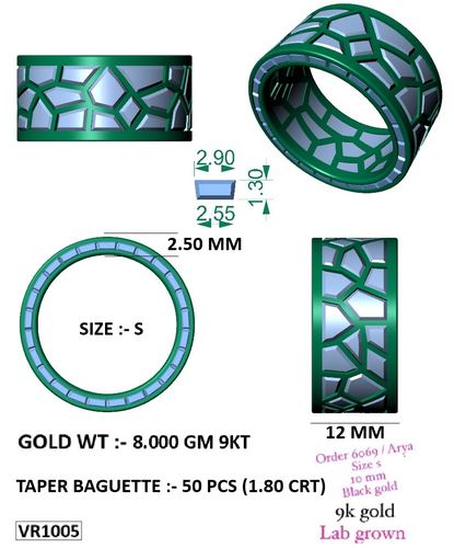 Rings jewellery CAD design 49 — CAD Verse